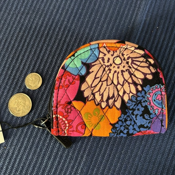 Vera Bradley Zip Coin Purse NWT - Picture 4 of 4